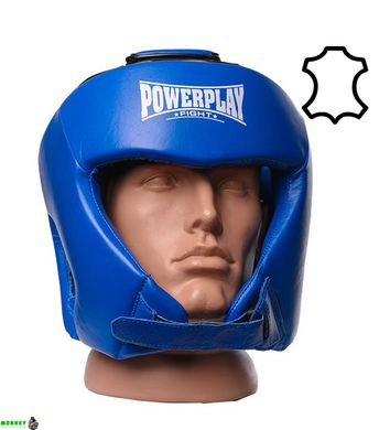 Боксерський шолом турнірний PowerPlay 3049 S Синій