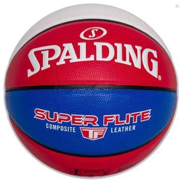 Мяч баскетбольный Spalding SUPER FLITE красный, белый, синий Уни 7 арт 76928Z