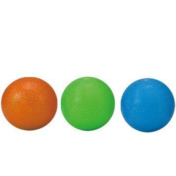 Набір м'ячиків-еспандерів 3шт LiveUp GRIP BALL