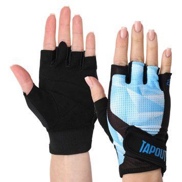 Перчатки спортивные TAPOUT SB168503 Черный-синий L