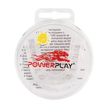 Капа боксерська PowerPlay 3306 JR LEMON