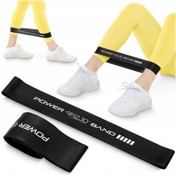 Резинка для фітнесу 4FIZJO Mini Power Band 1.2 мм 15-20 кг Black (P-5907222931622)
