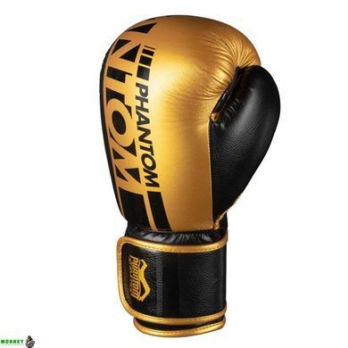 Боксерські рукавиці Phantom APEX Elastic Gold 10 унцій (капа в подарунок)