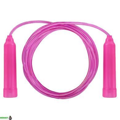 Скакалка SP-Sport FI-4904 Розовый 2,6м