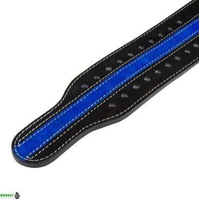 Пояс для пауэрлифтинга Power System Power Lifting PS-3800 Black/Blue Line XXL