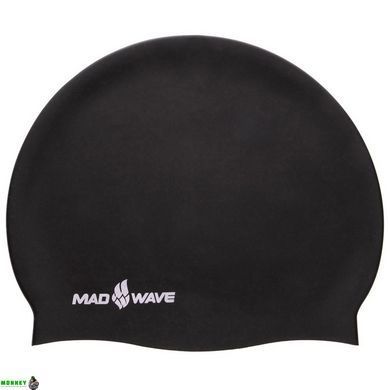 Шапочка для плавания MadWave DON'T CARE M055717 Черный