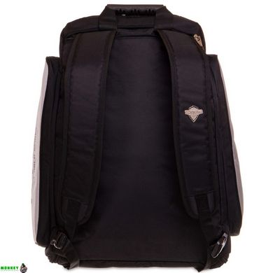 Рюкзак-сумка спортивна TOP KING TKGMB-02 55x48x34см чорний-сірий