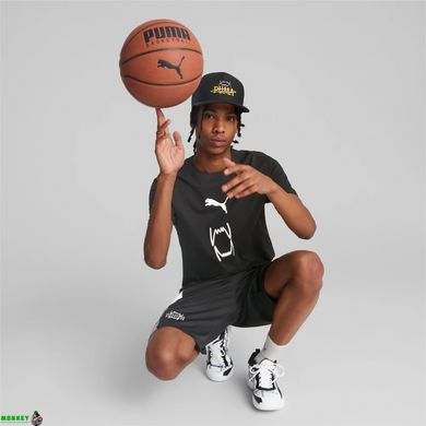 Кепка Puma Basketball Trucker Cap чорний, жовтий Уні OSFA