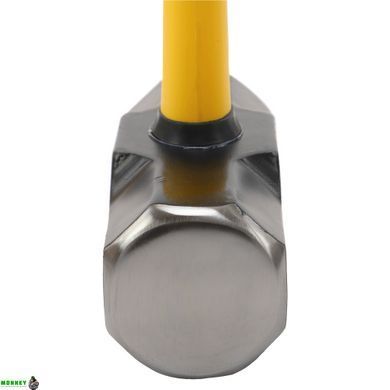 Кувалда стальная для кроссфита и функциональных тренировок HAMMER Zelart TA-9635-14LB 14LB (6,4кг) черный-желтый