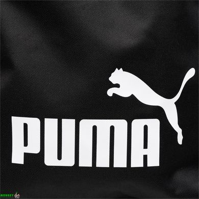 Рюкзак-мешок Puma Phase Gym Sack 16L черный Уни 37,5x43 см