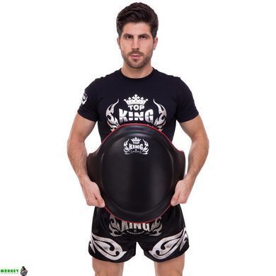 Пояс тренера кожаный TOP KING Professional TKBPPV L черный