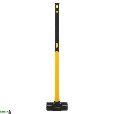 Кувалда стальная для кроссфита и функциональных тренировок HAMMER Zelart TA-9635-14LB 14LB (6,4кг) черный-желтый