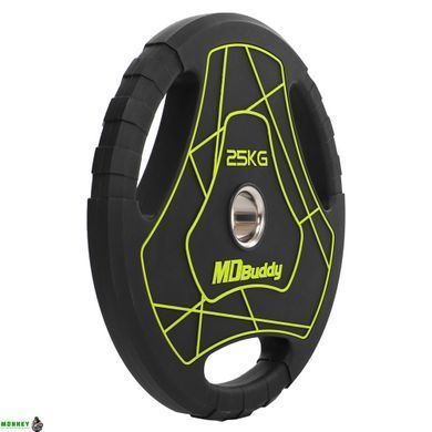 Млинці (диски) поліуретанові MD Buddy TA-9647-25 51мм 25кг чорний