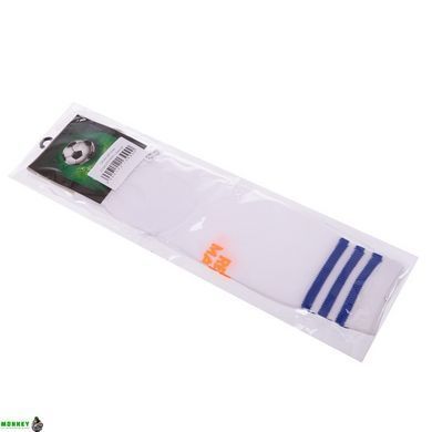 Гетры футбольные детские клубные SPOINT REAL MADRID HOME 2022 ETM2202-RM1 размер 32-39 белый