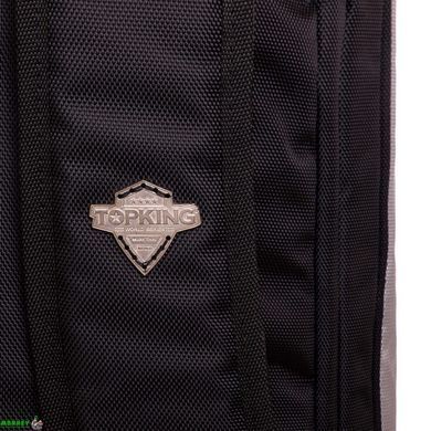 Рюкзак-сумка спортивна TOP KING TKGMB-02 55x48x34см чорний-сірий