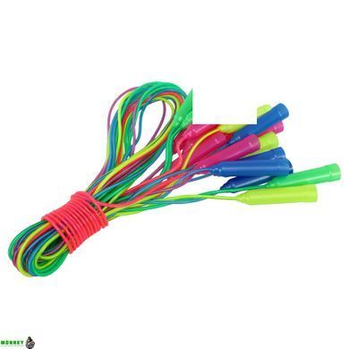 Скакалка SP-Sport FI-4904 Розовый 2,6м