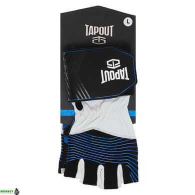 Рукавички для фітнесу та важкої атлетики TAPOUT SB168507 Чорний-синій M