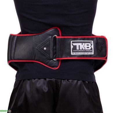 Пояс тренера кожаный TOP KING Professional TKBPPV L черный