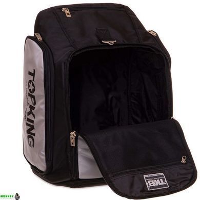 Рюкзак-сумка спортивна TOP KING TKGMB-02 55x48x34см чорний-сірий