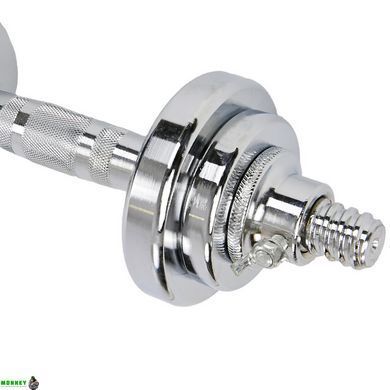 Гантели разборные хромированные SP-Sport TA-8059-10 2шт по 5кг
