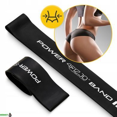 Резинка для фітнесу 4FIZJO Mini Power Band 1.2 мм 15-20 кг Black (P-5907222931622)
