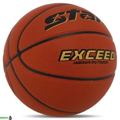 Мяч баскетбольный PU №7 STAR EXCEED BB4837C (PU, бутил, оранжевый)