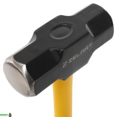 Кувалда стальная для кроссфита и функциональных тренировок HAMMER Zelart TA-9635-14LB 14LB (6,4кг) черный-желтый