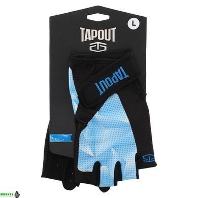 Рукавички спортивні TAPOUT SB168503 Чорний-синій L