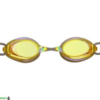 Очки для плавания стартовые MadWave STREAMLINE Rainbow M045703 Синий-черный