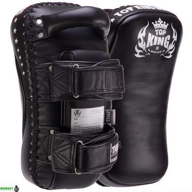Пады для тайского бокса Тай-пэды TOP KING Super TKKPS-CV-L Черный 39х19х10см 2шт
