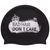 Шапочка для плавания MadWave DON'T CARE M055717 Черный