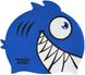 Шапка для плавания Aqua Speed ​​ZOO Pirana 9696 пиранья, синий Дит OSFM