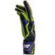 Перчатки вратарские SOCCERMAX GK-014 8 размер салатовый-черный-синий