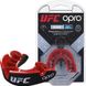 Капа OPRO Junior Silver UFC Hologram Black/Red (art.002265002)