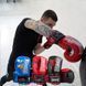 Боксерські рукавиці PowerPlay 3007 Чорні карбон 12 унцій