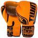 Рукавички боксерські PU TWINS FBGVS12-TW7 Чорний-темно-жовтогарячий 14 унцій