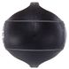 Мяч медицинский медбол с двумя ручками Zelart TA-7827-9 вес-9кг d-27,5см черный-серый