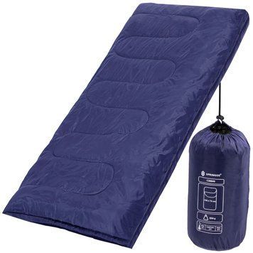 Спальный мешок (спальник) Springos 2 в 1 CS0045 +10 ...+25 &deg;C R Blue/Black