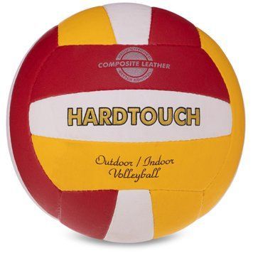 Мяч волейбольный HARD TOUCH VB-3133 Желтый-красный №5 PU