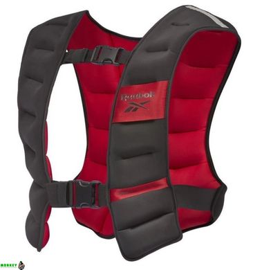 Утяжелитель жилет Reebok Strength Series Weight Vest черный, красный Уни 3 кг