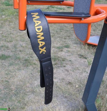 Пояс для важкої атлетики MadMax MFB-999 Restless & Wild Black XL
