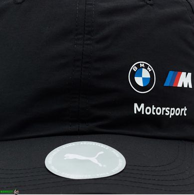 Кепка Puma BMW MMS Heritage BB Cap чорний Уні OSFA