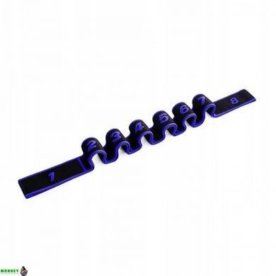 Еспандер з петлями для розтяжки 4FIZJO 90 см Black/Blue (P-5907739313775)