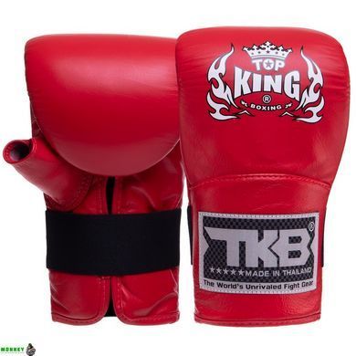 Снарядные перчатки кожаные TOP KING Pro TKBMP-OT Черный L размер