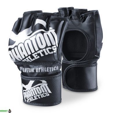 Перчатки для ММА Phantom Blackout Black L/XL (капа в подарок)