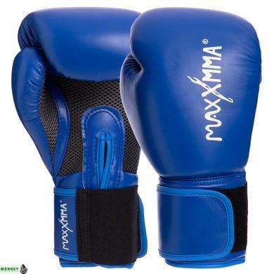 Рукавички боксерські MAXXMMA GB01S Синій 10 унції