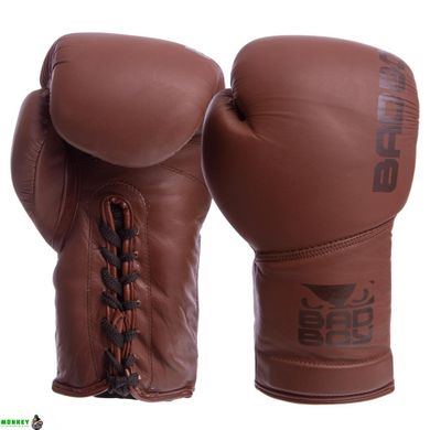 Перчатки боксерские кожаные професиональные на шнуровке BDB LEGACY 2.0 VL-6619 10-14 унций цвета в ассортименте