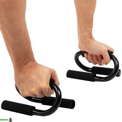 Упори для віджимань SP-Sport FI-0319 PUSH-UP BAR 12x19см чорний