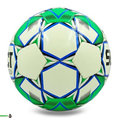 Мяч для футзала SELECT SOLO SOFT ST-8157 №4 белый-зеленый