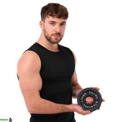 Блины (диски) стальные d-51мм SP-Sport SC-80103-2_5LB 1,1кг серый